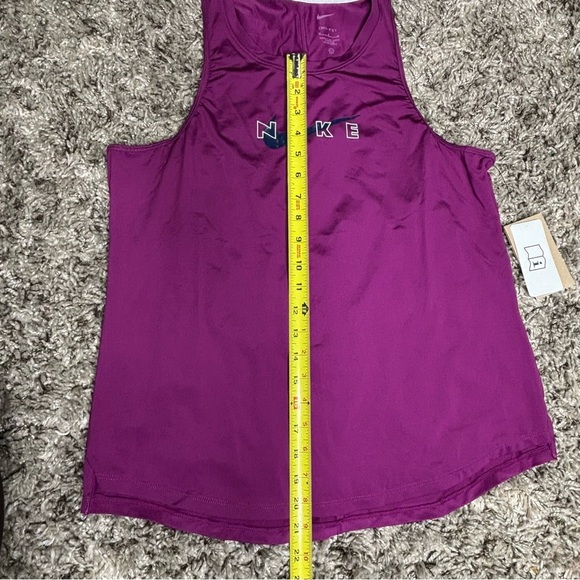 NWT Nike Women's Purple DRI-FIT Athletic Tank Top Size Medium - Picture 4 of 8